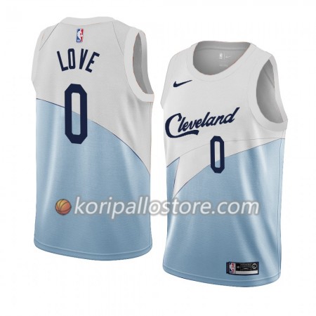 Cleveland Cavaliers Kevin Love 0 2018-19 Nike Sininen Valkoinen Miesten Pelipaidat Swingman 